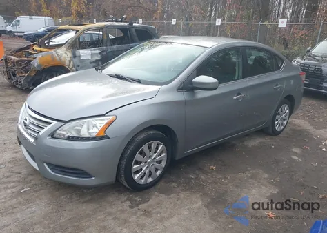 2013 Nissan Sentra Sv from USA, damaged, VIN 3N1AB7AP7DL611531